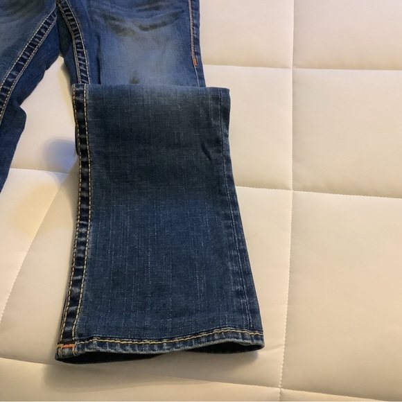 True Religion Women's Rainbow Gina Blue Jeans Size 26 - Picture 13 of 14